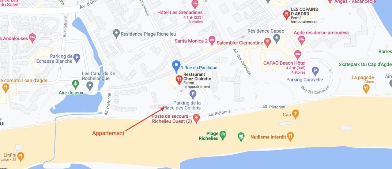 Les Maisons Sur La Plage, T2 Les Pieds Dans L'Eau آجد المظهر الخارجي الصورة
